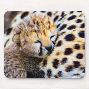 Cheetah Cub Mouse Pad