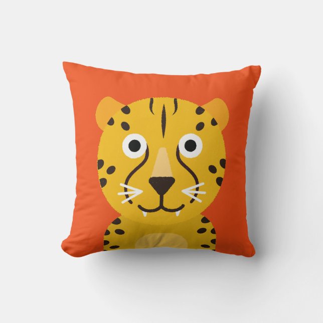 Cheetah Cushion (Front)