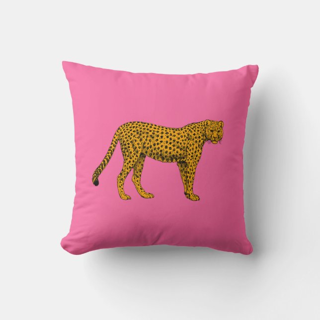 Cheetah Cushion (Front)