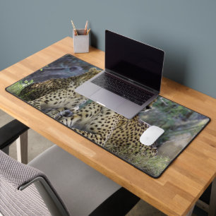 Cheetah Desk Mat