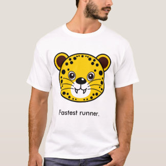 Cheetah: Fastest runner. T-Shirt