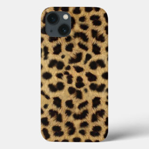 CHEETAH FUR PHOTO PRINTED iPhone 13 CASE