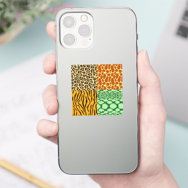 Cheetah, Giraffe, Tiger, and Snake (Phone)