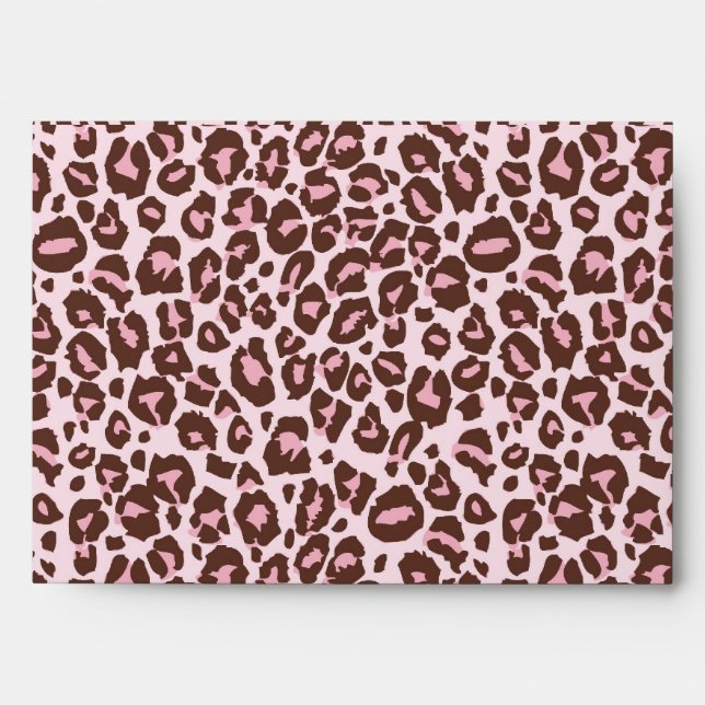 Cheetah Girl A7 Envelope Pink (Front)