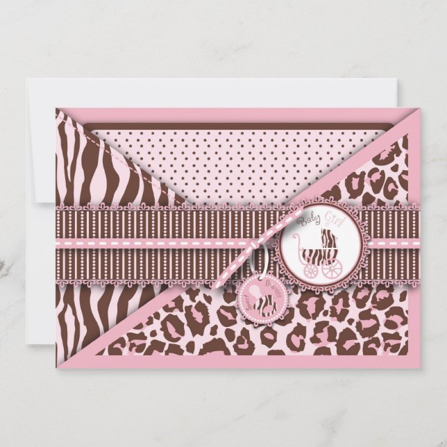 Cheetah Girl Card Pink (Front)