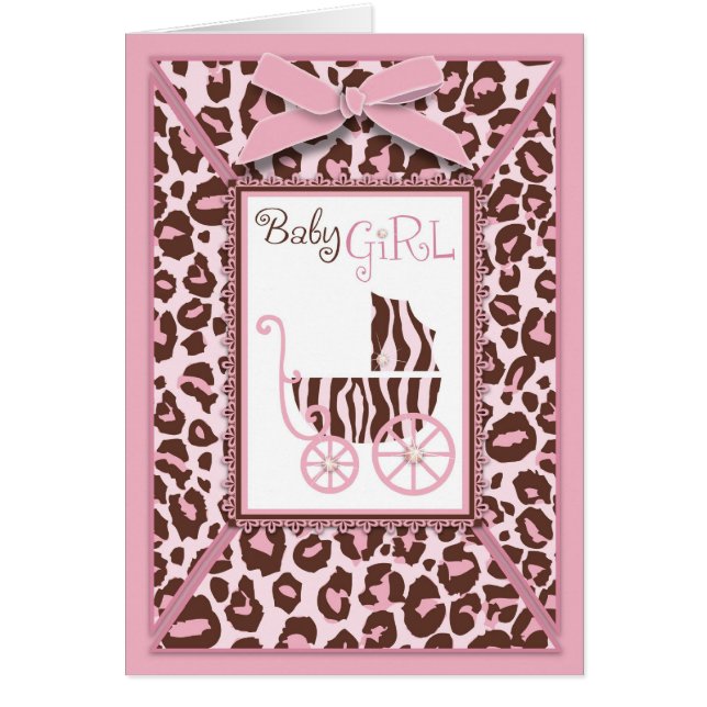 Cheetah Girl Card Pink A (Front)