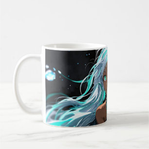 Cheetah girl coffee mug
