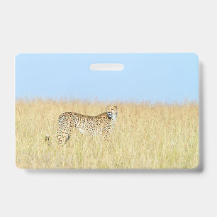 Cheetah ID Badge