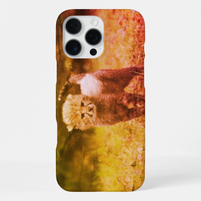 Cheetah iPhone Case (Back)