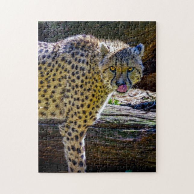 Cheetah Jigsaw Puzzle (Vertical)