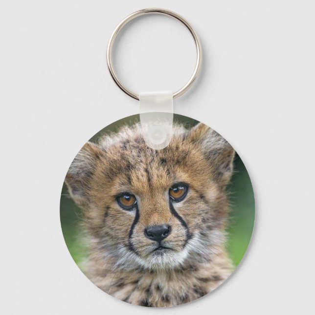 Cheetah Key Ring (Front)