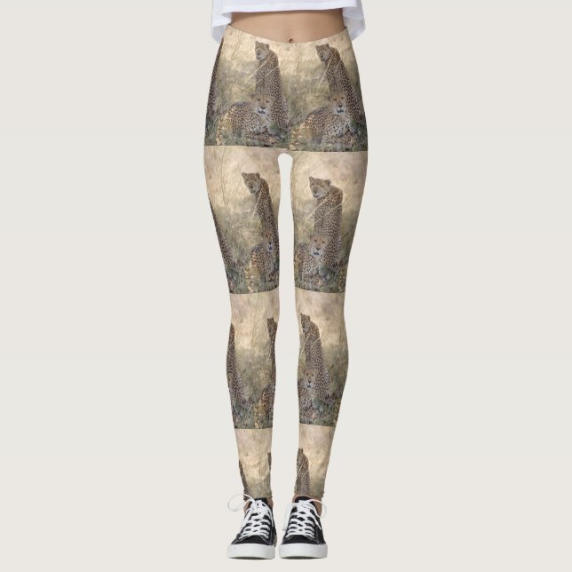 Cheetah Leggings (Front)