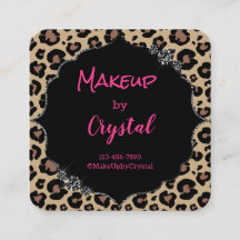 Cheetah Leopard Diamond Pink Sparkle Glimmer