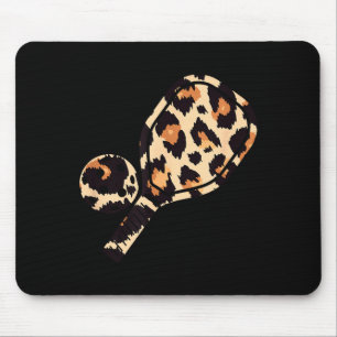 Cheetah leopard pickleball paddleball sports mom mouse pad