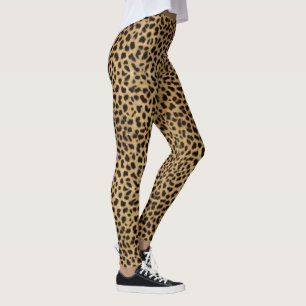Cheetah/Leopard Skin Pattern Leggings