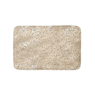 Cheetah Leopard Skin Print Pattern Animal Bath Mat