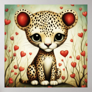 Cheetah Love 1 Poster