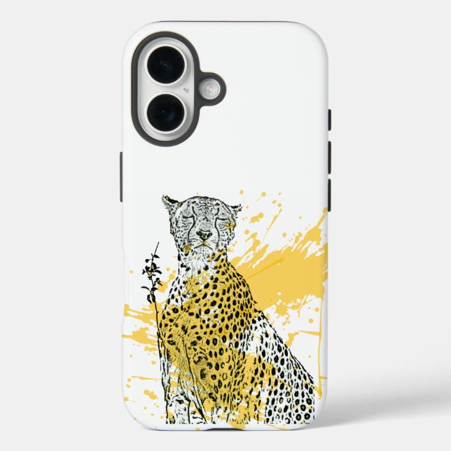 Cheetah Love Case-Mate iPhone Case (Back)