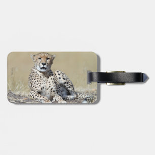 Cheetah Luggage Tag