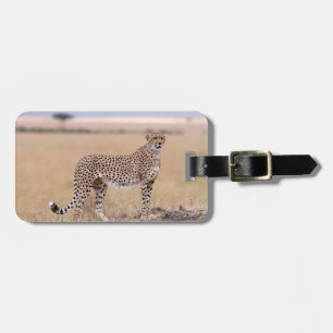 Cheetah Luggage Tag
