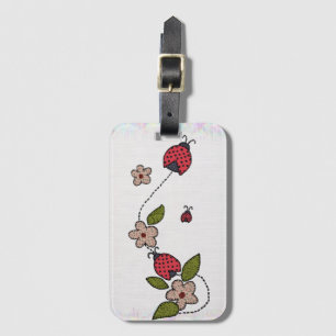 cheetah luggage tag