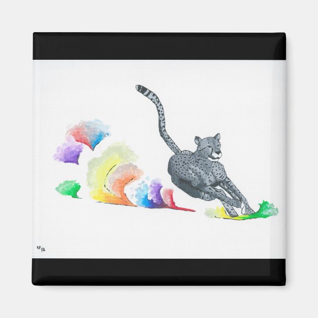 Cheetah Magnet (Front)