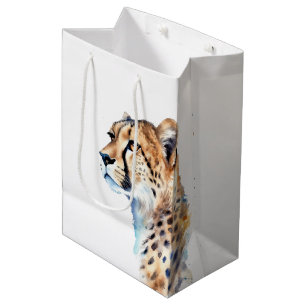 Cheetah Medium Gift Bag