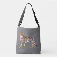 Cheetah Mother with Cubs Motif Predator Cat Animal
