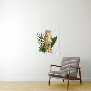 Cheetah Outlook Tapestry