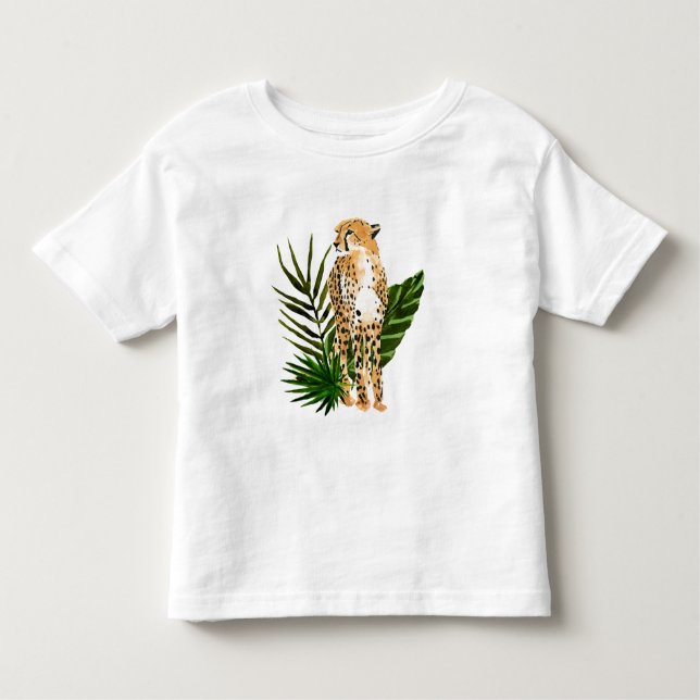 Cheetah Outlook Toddler T-Shirt (Front)