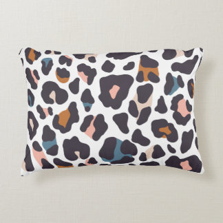 Cheetah Pattern Accent Pillow for Kids room