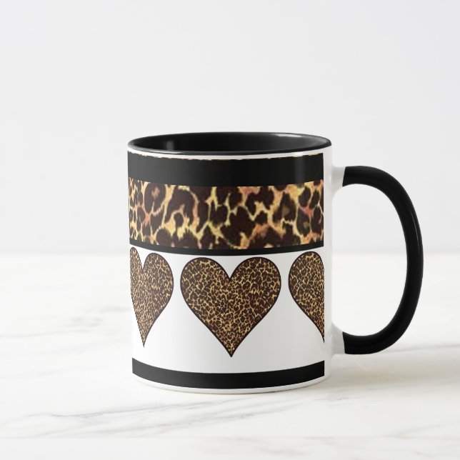 Cheetah Pattern Mug (Right)
