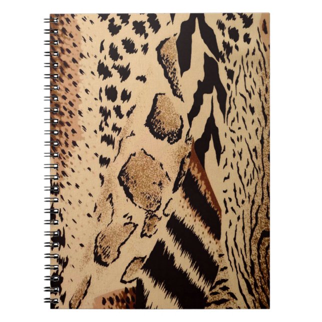 Cheetah Pattern Notebook (Front)