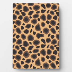 Cheetah Pattern Plaque