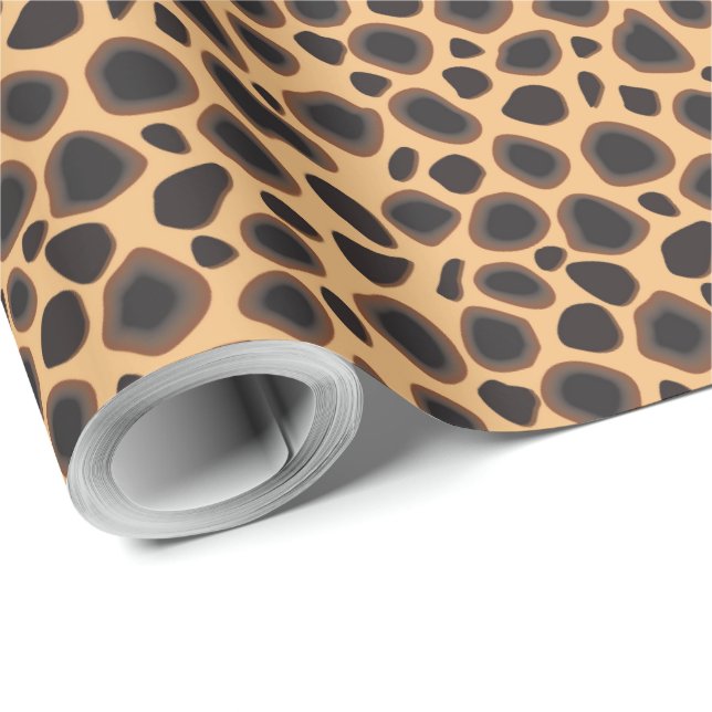 Cheetah Pattern Wrapping Paper (Roll Corner)