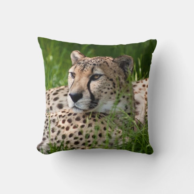 CHEETAH PILLOW CUSHION (Front)