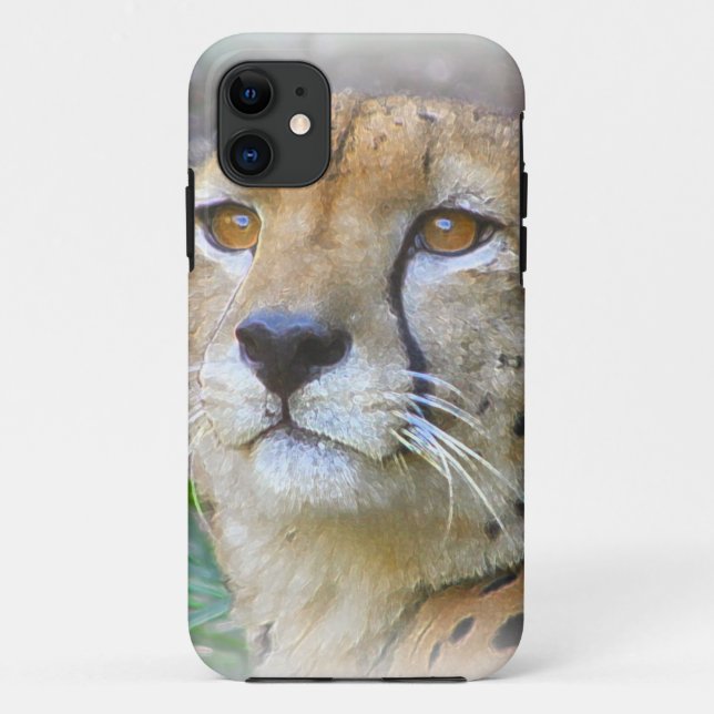 Cheetah portrait Case-Mate iPhone case (Back)