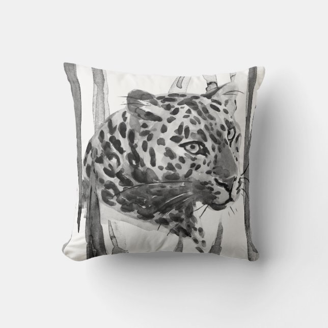 Cheetah Portrait Cushion (Front)