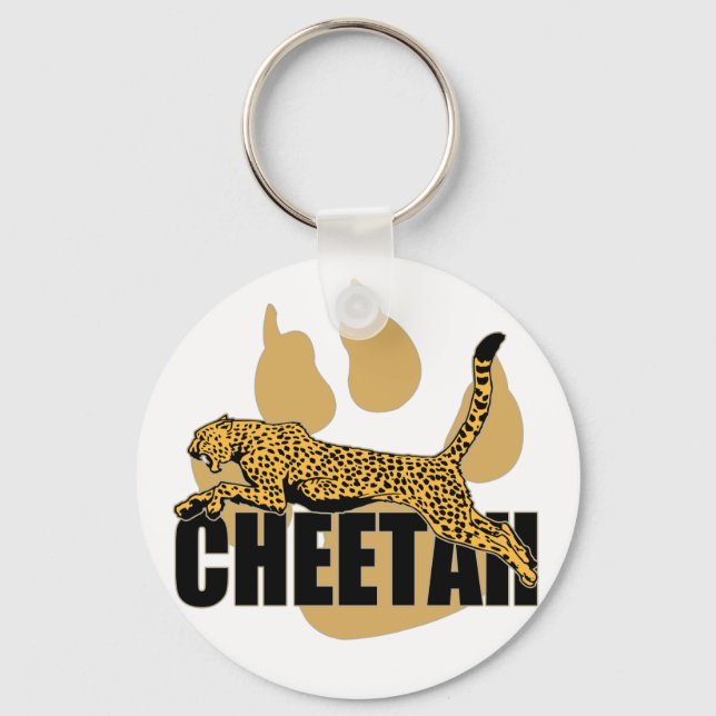 Cheetah Power Key Ring (Front)