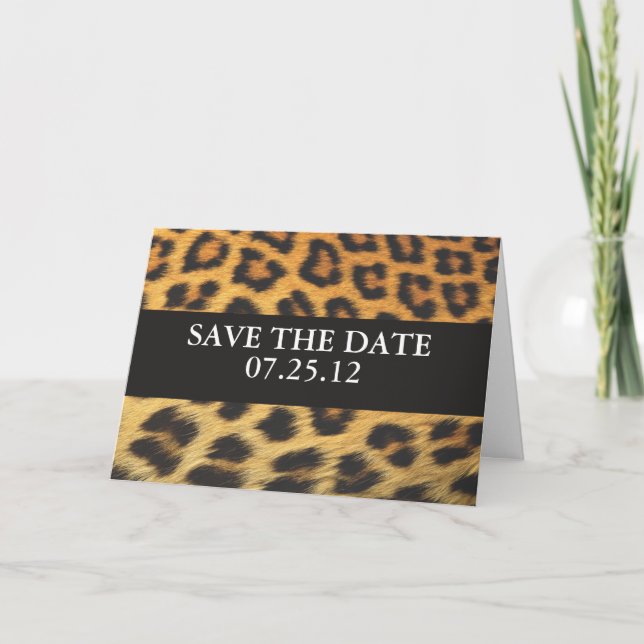 Cheetah Print Announcement (Front)