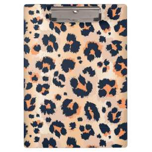 Cheetah Print Clipboard