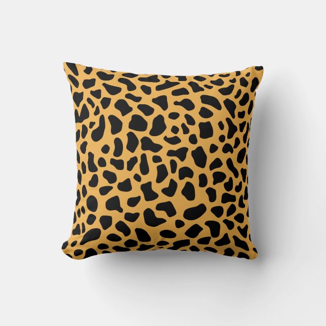 Cheetah Print Cushion (Front)
