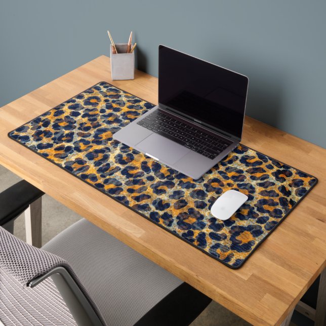 Cheetah Print Desk Mat (Office 2)