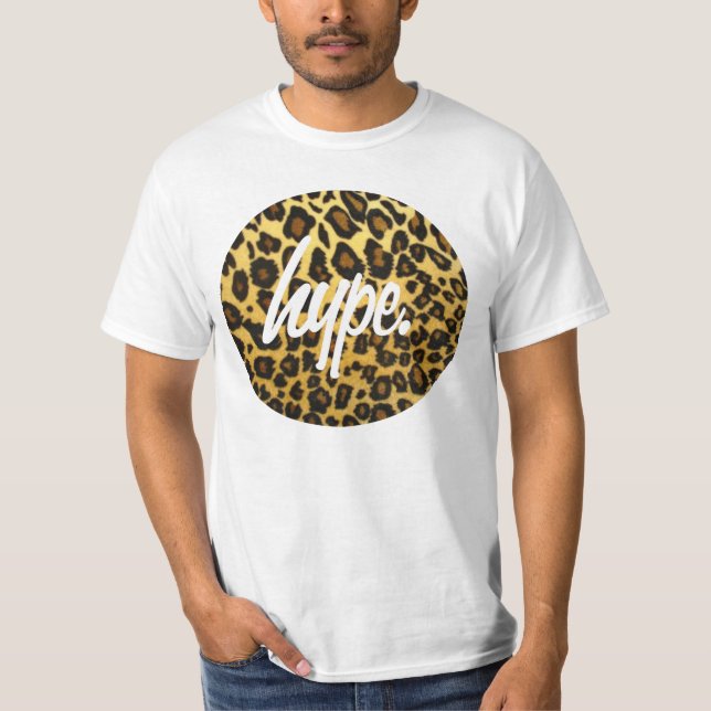 cheetah print hype T-Shirt (Front)