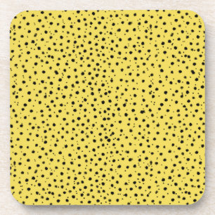 Cheetah Print in Natural Colour Coaster