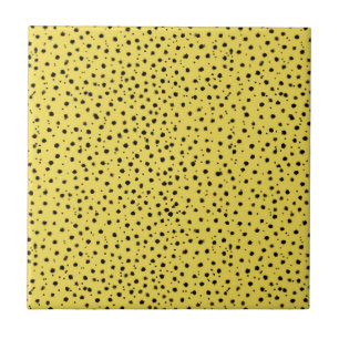 Cheetah Print in Natural colours Ceramic Tile