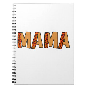 Cheetah Print Leopard Mom Notebook