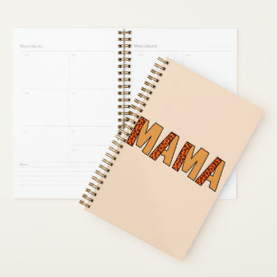 Cheetah Print Leopard Mum Planner