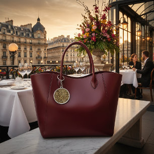 Cheetah Print pattern Key Ring