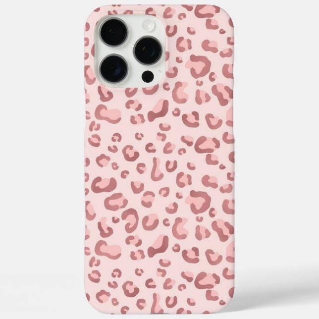 Cheetah print pink case (Back)